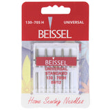 Pack of 5 universal needles in size 80