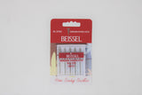 Pack of 5 electronic serger needles in size 80