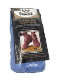 Ball of Phentex Slipper and Craft Yarn in packaging (light blue)