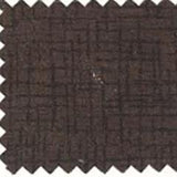 Brown sketched cross-hatch swatch of printed cotton fabric
