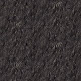 Square swatch boulder rock fabric (darkest charcoal rock texture look fabric)