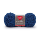 Ball of Red Heart Scrubby in shade royal (blue)