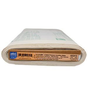 Full roll of natural coloured double-sided fusible web