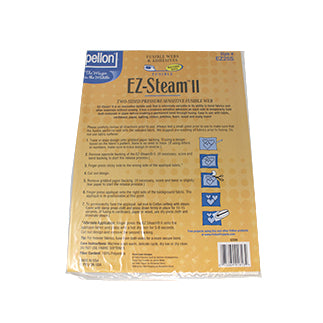 Package of five 9″ x 12″ fusible web sheets (EZ-Steam II)