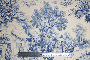 Group swatch decor weight canvas (outdoor scene) in various colours