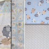 Group swatch sweet dreams themed fabrics in various styles/colours