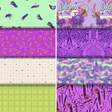 Group swatch of assorted home made prints in various styles