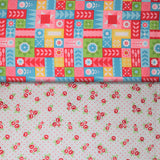 Group swatch hello lovely collection fabrics in various styles/colours