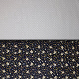 Group swatch assorted stars fabrics in various styles/colours