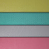 Group swatch crystal fabrics in various colours
