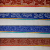 Group swatch assorted T-Toweling fabrics in various styles/colours