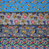 Group swatch mario bros fabric in various styles/colours