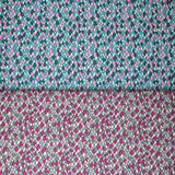 Group swatch scales printed fabrics in blue and grey colour options