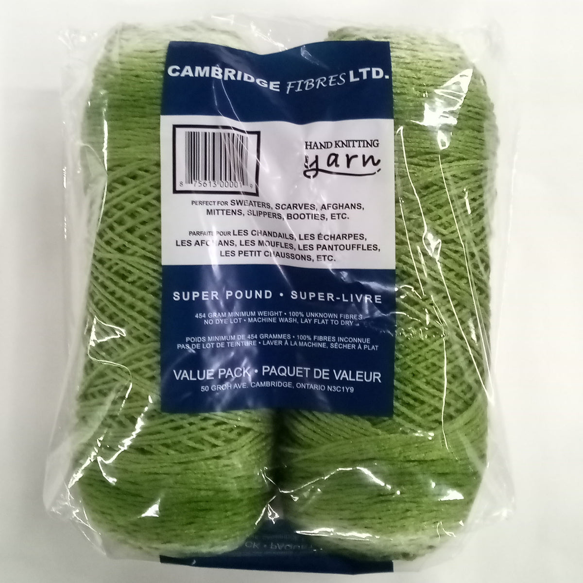 Mill End Yarn - 1 lb Bag - 100% Unknown Fibres - Cambridge Fibres – Len ...