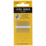 Pack of 20 quilting needles in size 8