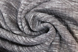 Swirled swatch Stretch Grey fabric (grey marbled look fabric with subtle striping)