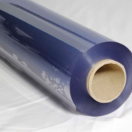End of roll soft clear vinyl (transparent)