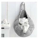 Hanging Basket (grey) finished project