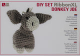 Joe Donkey Crochet Kit (back of packaging)
