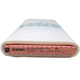 Full roll of sheerweight fusible interfacing in white