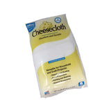 Packaged white food grade cheesecloth (3yd package)