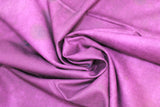 Swirled swatch vinyard fabric (dark pinky purple marbled look fabric with dark purple stain and drip look marks)