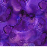 Square swatch opulent fabric (purple marbled/wet look fabric)