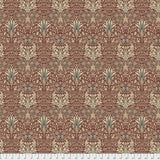 Swatch intricate floral design fabric in sage