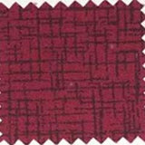 Red sketched cross-hatch swatch of printed cotton fabric