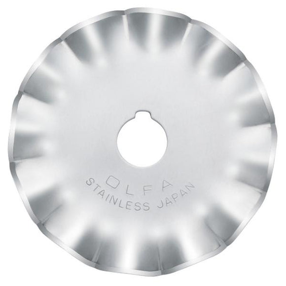 OLFA Wave Decorative Edge Rotary Blade 45mm