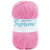 Ball of Supreme Baby yarn in medium pale pink shade