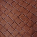 Oak (Brown) swatch of tile textured vinyl