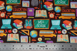 Back to School - 44/45" - 100% Cotton