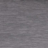 Grey swatch of upholstery fabric with a fine horizontal rib