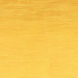 Yellow swatch of upholstery fabric with a fine horizontal rib
