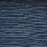 Blue (denim) swatch of upholstery fabric with a fine horizontal rib