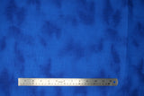 Flat swatch Blue Shadow fabric (medium blue fabric with subtle marbled look)