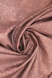 Swirled swatch calico fabric in brown