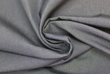 Swirled swatch charcoal grey indoor/outdoor fabric