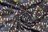 Christmas Novelty Lights - 44/45" - 100% Cotton