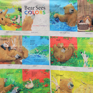 Square swatch - Bear Sees Colour Panel - (44"x 28")