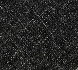 Charcoal/Black swatch of Corona heathered upholstery fabric