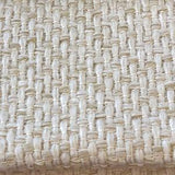 Coarsely woven basecloth in a solid off-white colour