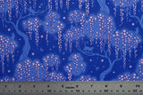 Print "Enchanted Nights" from the Belle Epoque collection, with ruler added for scale.