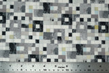 Print "Falcon Squares" from the Falcon Ridge collection, with ruler added for scale.