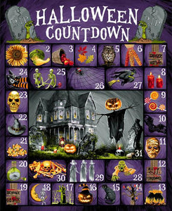 Halloween Countdown - 44/45" - 100% Cotton