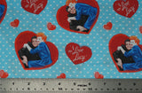 I Love Lucy - 44/45" - 100% Cotton