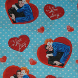 I Love Lucy - 44/45" - 100% Cotton