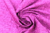 Swirled swatch magenta fabric (solid fabric with dark magenta paint like impressions/strokes)