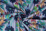 Print "Jungle Vines" from the Madagascar Adventure collection, twisted to show drape and texture.